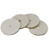 The Brownells Sisal Polishing Wheel features 7 plys of woven jute for aggressive metal and rust removal, ensuring a durable and effective polishing solution.