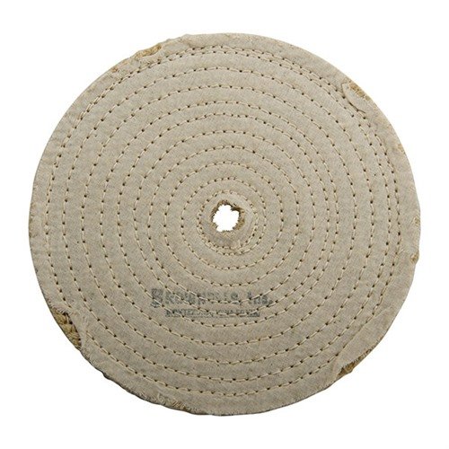The Brownells Sisal Polishing Wheel features 7 plys of woven jute for aggressive metal and rust removal, ensuring a long-lasting and effective polishing solution.