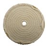 The Brownells Sisal Polishing Wheel features 7 plys of woven jute for aggressive metal and rust removal, offering a durable, long-lasting solution for polishing.