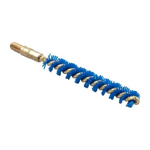 IOSSO Nyflex Rifle Bore Brushes offer tough, flexible cleaning with blue bristles that scrub without scratching, perfect for handguns, rifles, and shotguns.