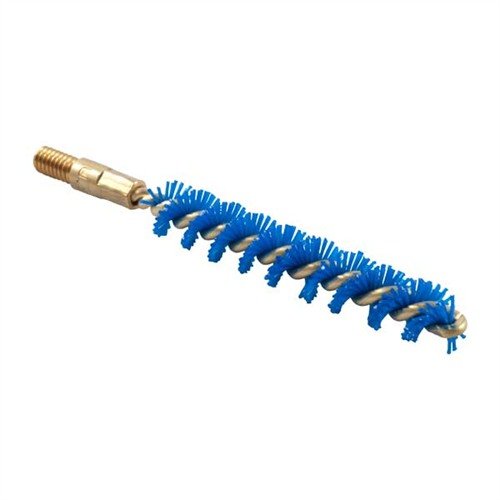 IOSSO Nyflex Rifle Bore Brushes feature flexible blue bristles for deep cleaning without damage, effectively removing fouling from handguns, rifles, and shotguns.