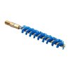 IOSSO Nyflex Rifle Bore Brushes feature flexible blue bristles for deep cleaning without damage, effectively removing fouling from handguns, rifles, and shotguns.