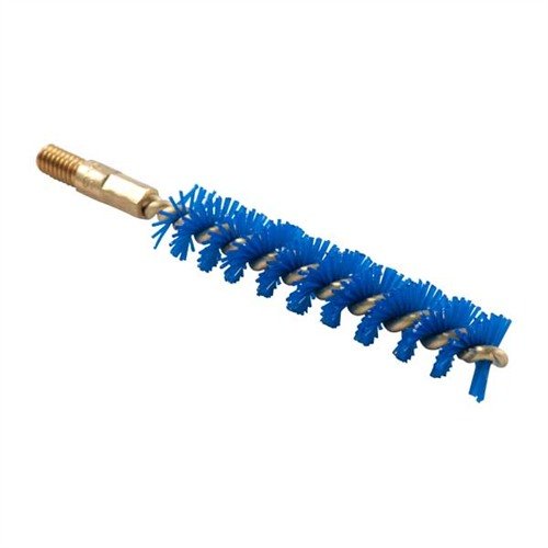 IOSSO Nyflex Rifle Bore Brushes offer tough, flexible cleaning with blue bristles that scrub away fouling without scratching, compatible with handguns and rifles.