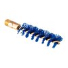 IOSSO Nyflex Rifle Bore Brushes offer tough, flexible cleaning with blue Nyflex bristles, brass core for scratch-free use, ideal for handguns, rifles, and shotguns.
