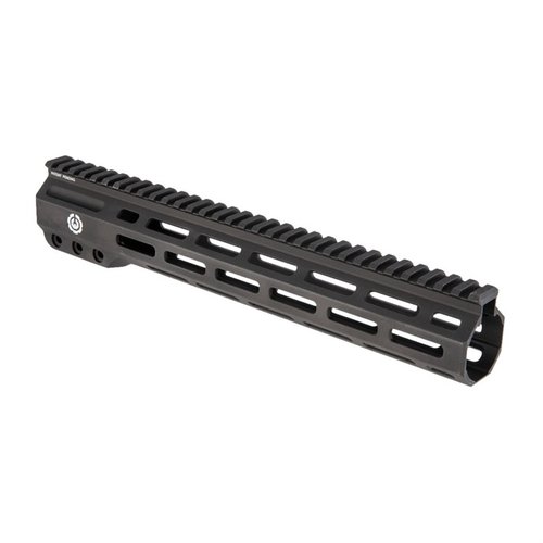 Enhance your AR-15's accuracy with Brownells Precision M-LOK Handguards, featuring a robust steel barrel nut for reduced vibration and easy installation.