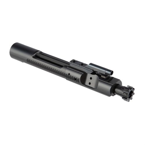 The Brownells AR-15 Bolt Carrier Group features durable 9310 tool steel and 8620 hardened steel, ensuring reliable operation in 5.56 NATO, .223 Remington, or 300 Blackout.