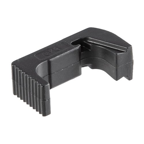 Upgrade your Glock® 43 with the reversible Brownells magazine catch, designed for both right and left-handed shooters, available in standard and extended lengths.