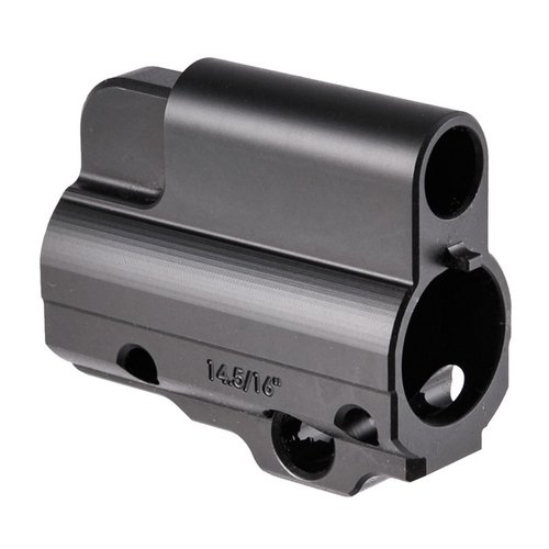 Upgrade your 416 type firearm with our durable Gas Blocks, precision-machined from 4140/42 steel for optimal performance and smooth operation.