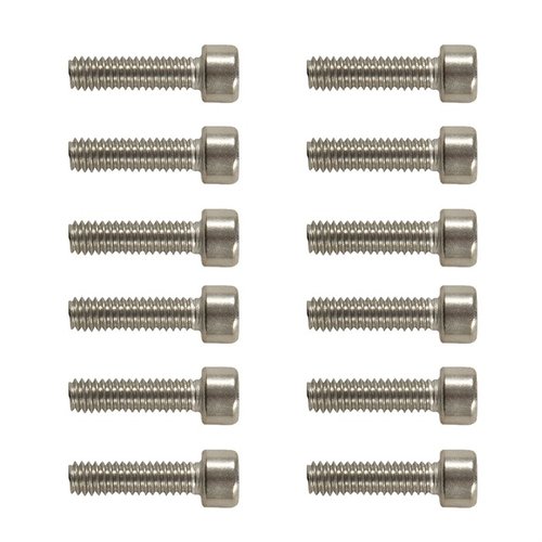 Get 12 durable stainless steel Torx head base screws in .485
