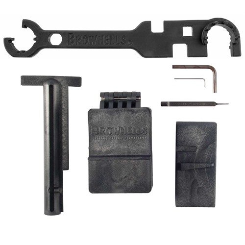 The Brownells AR-15/M16 Critical Tools Kit offers essential, high-quality tools for building, customizing, and maintaining your AR-15 or M16 with precision and ease.