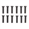 Ensure secure mounting of your scopes and sights with Brownells 6-48x1/2" Weaver Oval Sight Base Screw Kit, featuring 12 slotted-head screws for reliability.