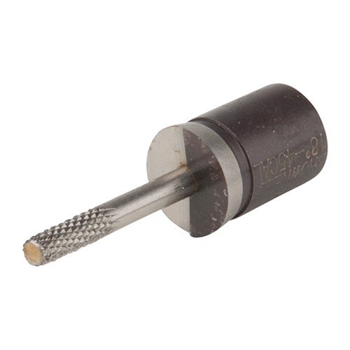 Achieve maximum accuracy with Brownells 11°-18° .45 Caliber Barrel Chamfering Plug Gauge, made of steel and includes instructions for precise measurements.