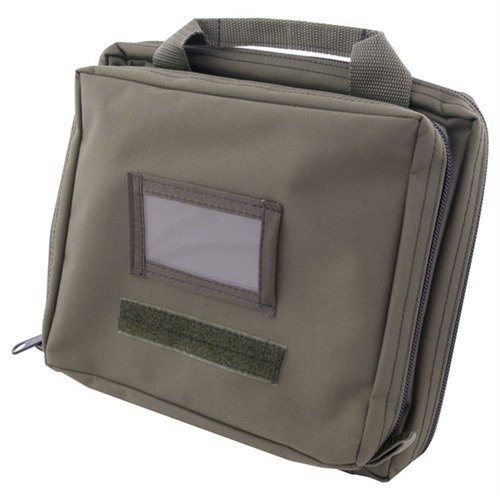 The Brownells Field Pack Case is a heavy-duty, O.D. green Cordura nylon case, perfect for storing tactical gear and accessories, measuring 12