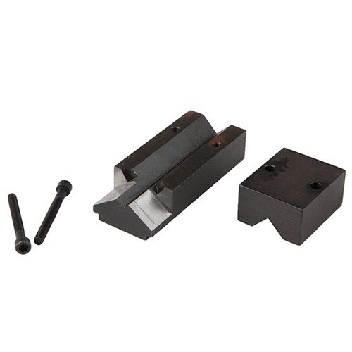 The Brownells Remington 700 Sako Extractor Installation Jig ensures precise setups, saves time, and fits standard mill vises for perfect extractor cuts.