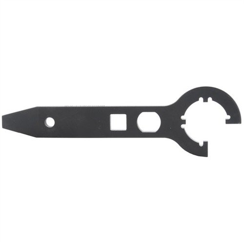 The Brownells M4 Buttstock Wrench features precision-machined teeth for secure engagement, ensuring easy installation and removal of carbine buttstocks.