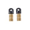 BROWNELLS BRASS SLING STUD INSERTS WITH SWIVEL STUDS 2 PACK
