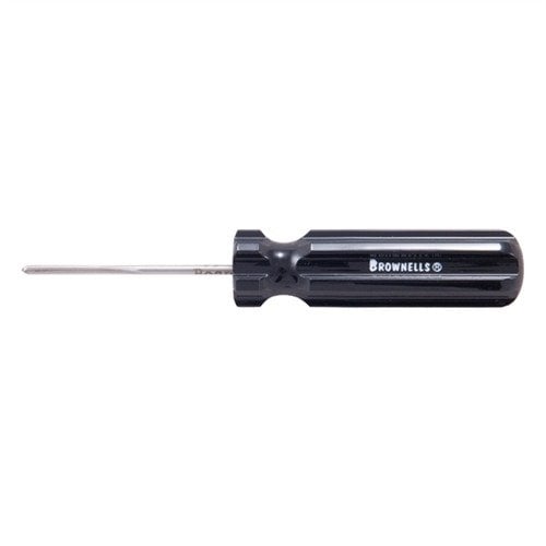 Ensure a precise pin fit with Brownells 1911 Pin Hole Reamers, featuring hardened steel construction and comfortable polymer handles for maximum torque.