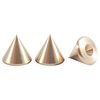 Protect your finished barrel crowns with Crown Saver™ lathe covers; precision-engineered brass cones ensure no damage to rifling while machining.