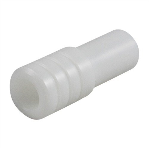 The Brownells 28 Gauge Shotgun Cleaning Rod Guide ensures proper rod alignment, protects the bore from damage, and is safe with all cleaning solvents.