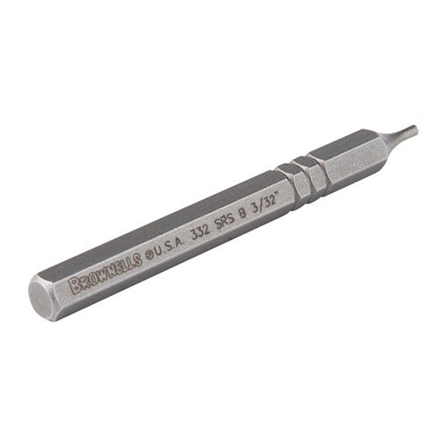 Brownells Premium Roll Pin Starter Punches feature hardened carbon steel for easy roll pin removal, with a balled tip to protect pins during installation.