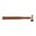 BROWNELLS PREMIUM DELRIN-TIPPED BRASS HAMMER 8OZ