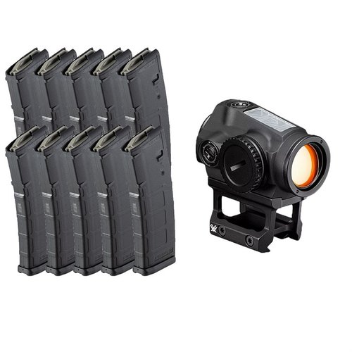 The Vortex SPARC SOLAR Red Dot offers 150,000 hours of battery life, auto-switching power, motion activation, and a 2 MOA dot for precise aiming in all conditions.
