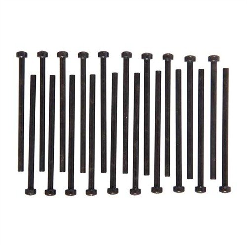 The Brownells Blank Screw Kit includes 20 pre-slotted screws in various sizes, perfect for custom gun projects with a drill press and dies.
