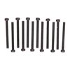 The Brownells Fillister Head Screw Kit offers 240 blued steel screws in sizes No. 0 to No. 12, perfect for any job and easily customizable for your needs.