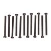 The Brownells Fillister Head Screw Kit offers 240 blued steel screws in 20 sizes, perfect for any job, with slotted heads and easy customization options.