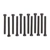 The Brownells Fillister Head Screw Kit offers 240 slotted screws in popular sizes, perfect for any job, easily cut to length, and prevents rust with OXPHO-BLUE.
