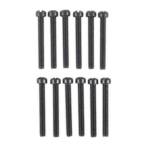 The Brownells Fillister Head Screw Kit offers 240 slotted screws in 20 sizes, perfect for all your gunsmithing needs, ensuring you have the right fit at hand.