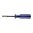 BROWNELLS MAGNA-TIP #81 SOLID HANDLE, 1.25" DIAMETER X 8" LONG, BLUE