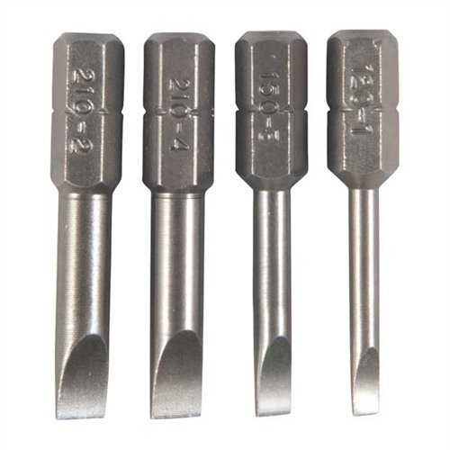 Compact and portable, the Brownells Magna-Tip 4 Piece Set ensures you have the right screwdrivers for your Smith & Wesson revolver, with easy storage and a perfect fit.