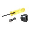 Achieve precise bolt lapping with Brownells' spring-loaded tool, ensuring constant pressure for optimal mating of locking lugs across various popular actions.