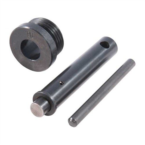The Brownells 2-Piece Bolt Lapping Kit for Mauser Large ensures precise mating of locking lug recesses with its interchangeable design and constant spring pressure.
