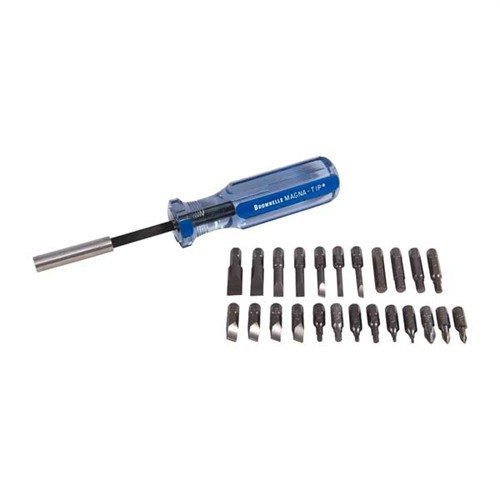 The Brownells Magna-Tip #2 Standard Set features a durable #81 handle and precision bits, perfect for gunsmithing and ensuring optimal performance in your workshop.