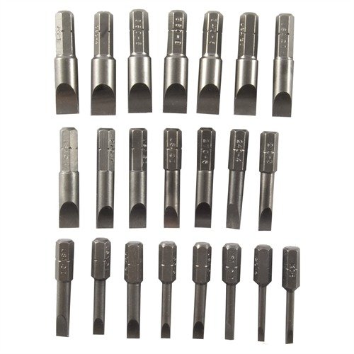Enhance your gunsmithing toolkit with the Magna-Tip Super-Set Add-On Pak, featuring versatile bits for precision and durability in firearm maintenance.