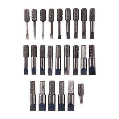 Revitalize your gunsmithing with the MAGNA-TIP® UPDATE SET, featuring 24 precision bits to enhance your older Super-Set for optimal performance and versatility.
