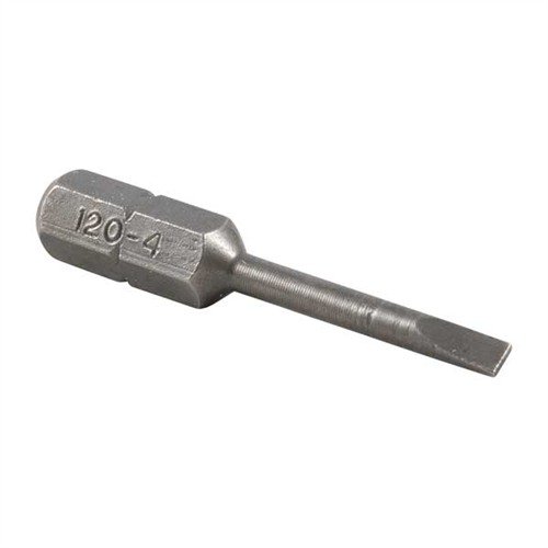 Brownells Magna-Tip Super Set Bits feature hardened steel and a hollow-ground design for precision, durability, and a perfect fit in slotted screws.