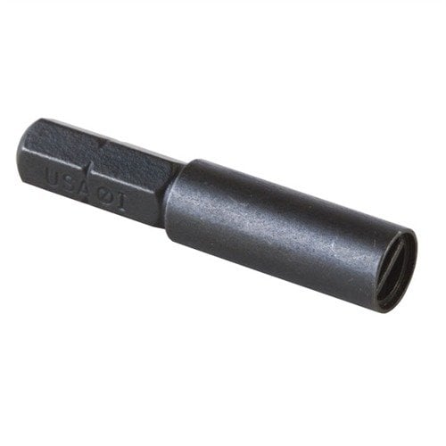 Precision-engineered Brownells Magna-Tip® 1911 Auto Bushing Driver™ Bits ensure secure removal of 1911 grip bushings with a skirted blade design for minimal damage.