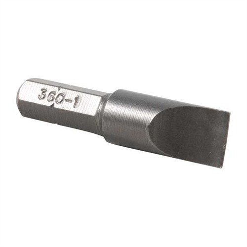 Discover the Brownells Magna-Tip Thin-Bit Set, featuring 18 precision-ground bits for extra-narrow slots, crafted from hardened steel for durability and secure fit.