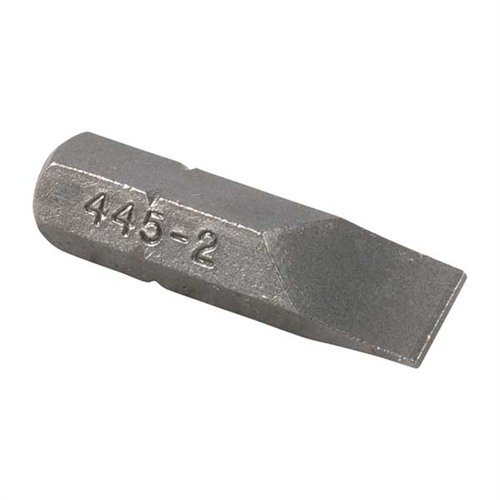 Brownells MAGNA-TIP bits ensure a perfect fit with TRUE hollow-ground design for maximum torque, durability, and versatility in any gunsmithing task.