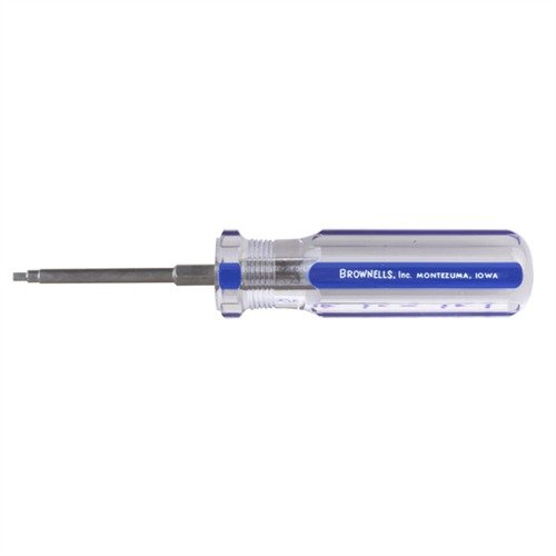 Experience precision and control with the BROWNELLS ALLEN HEAD FIXED-BLADE SCREWDRIVER 7/64