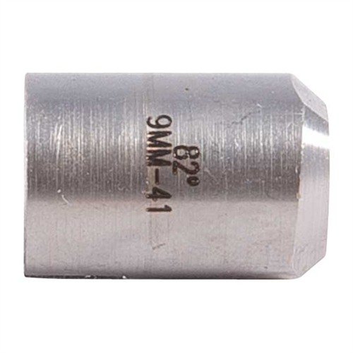 The Brownells 82° Chamfer Cutter for .38 caliber allows you to easily break the outside edge of a new chamfer without needing a lathe or removing the barrel.