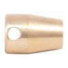 Achieve a flawless finish with the Brownells 18° Brass Lap for .38 caliber, designed for precise polishing of chamfer cuts using fine abrasives.