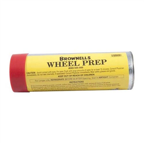 Brownells Wheel Prep conditions your wheels for optimal performance and conserves your polish, ensuring a smooth finish every time. Ideal for gunsmithing and polishing.