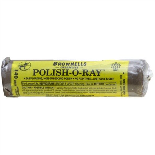 Achieve a flawless finish with POLISH-O-RAY® 140 grit polish, designed for professionals; packed in a convenient 2&frac12;lb tube for easy use and storage.