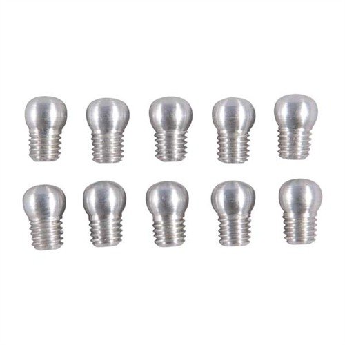 Upgrade your shotgun with Brownells No. 8 Refill Sights, featuring durable brass and aluminum beads, conveniently packaged in a clear plastic box.