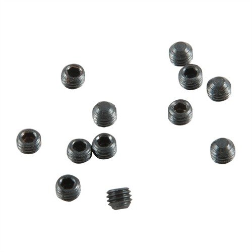 Brownells HEX Plug Screws seal unused sight and scope holes on your firearm, providing a clean finish while keeping dirt and debris out. 12-pack available.