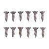 The Brownells Unplated Steel Flat Head Wood Screw Kit offers 12 sizes of screws perfect for browning or bluing, with no plating to grind off, in a clear box.